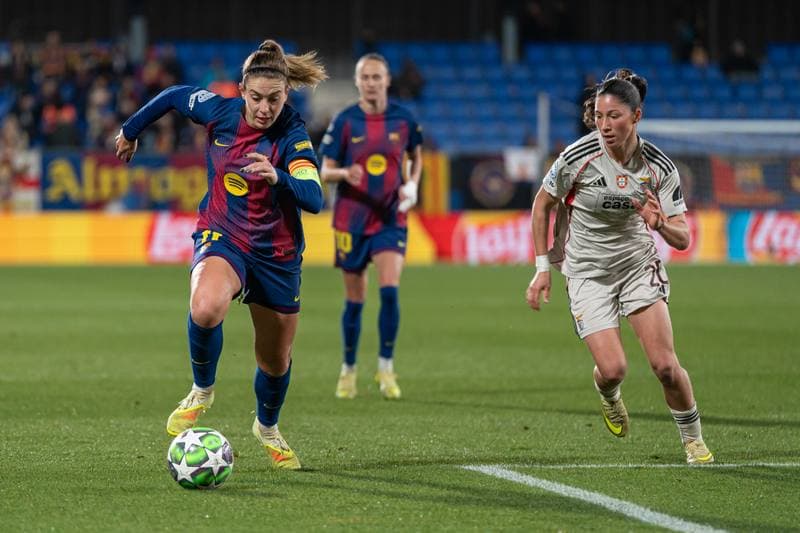Football. UEFA Women's Champions League. FC Barcelona - SL Benfica. 14.03.2026