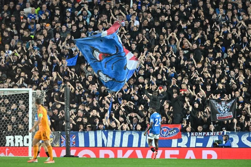 Football. UEFA Europa League. Rangers - A.S. Roma. 06.11.2025