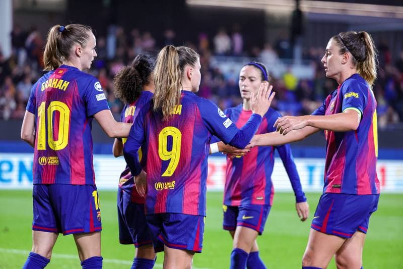 Football. UEFA Women's Champions League. Barcelona - OH Leuven. 12.11.2025