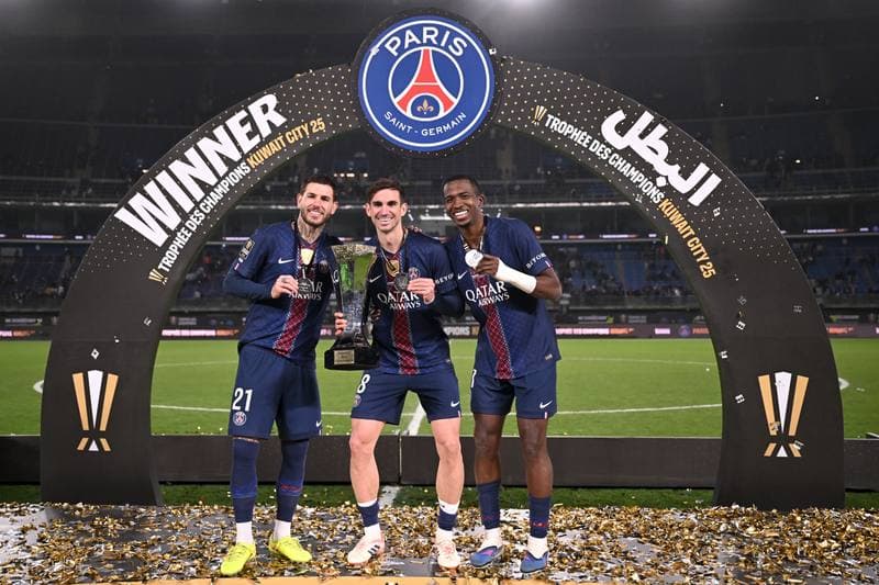 Football. Trophee des Champions. Paris Saint-Germain - Olympique de Marseille. 08.01.2026