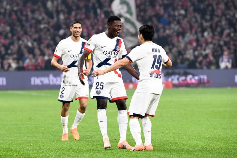 Football. Ligue 1. Lille OSC - Paris Saint-Germain. 05.10.2025