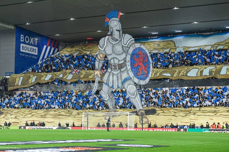 Football. UEFA Europa League. Rangers - A.S. Roma. 06.11.2025