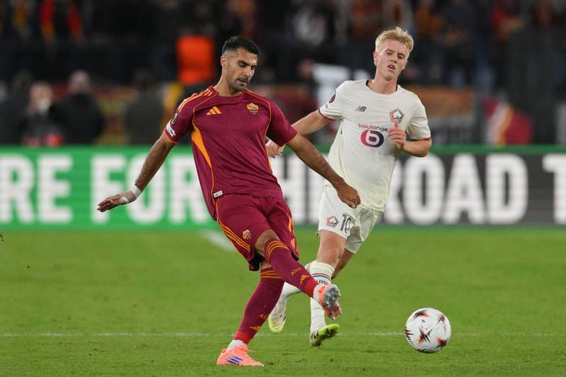 Football. UEFA Europa League. AS Roma - Lille. 02.10.2025