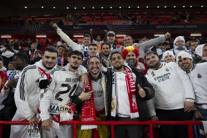 Football. UEFA Champions League. Liverpool - Real Madrid. 04.11.2025