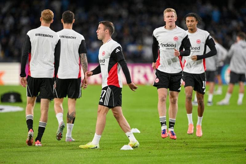 Football. UEFA Champions League. Napoli - Eintracht Frankfurt. 04.11.2025