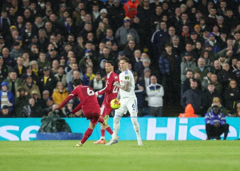 Football. Premier League. Leeds United - Liverpool. 06.12.2025