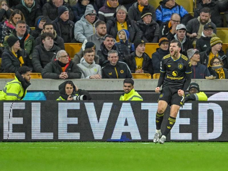 Football. Premier League. Wolverhampton Wanderers - Manchester United. 08.12.2025