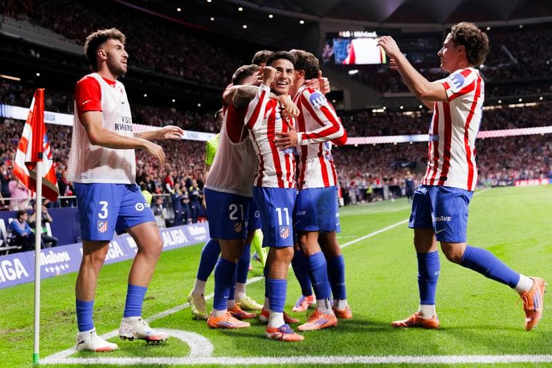 Football. La Liga. Atletico Madrid - Osasuna. 18.10.2025
