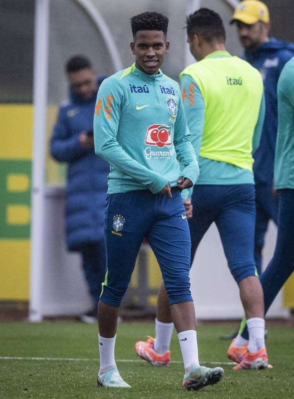 Football. Brazil. Training. 15.11.2015
