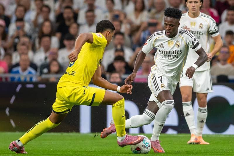 Football. La Liga. Real Madrid - Villarreal. 04.10.2025