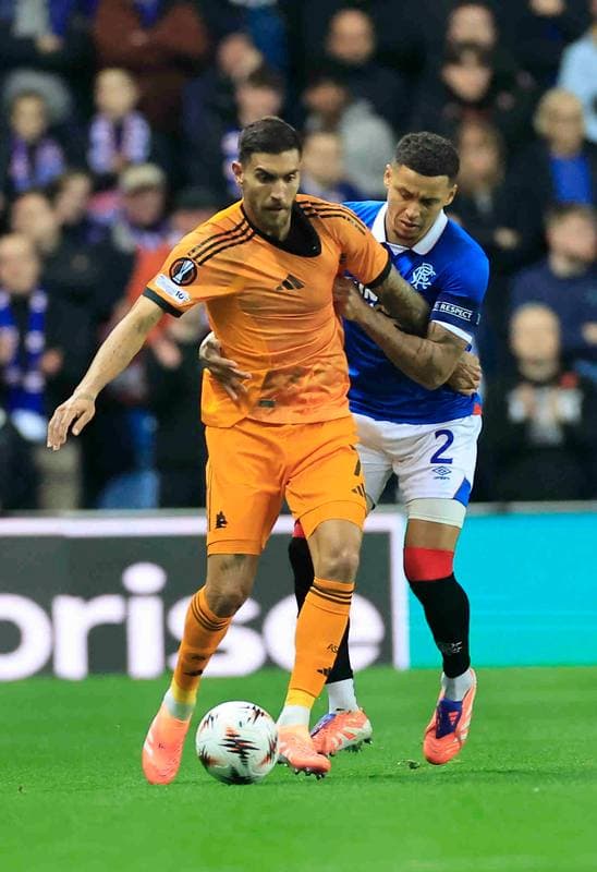 Football. UEFA Europa League. Rangers - A.S. Roma. 06.11.2025