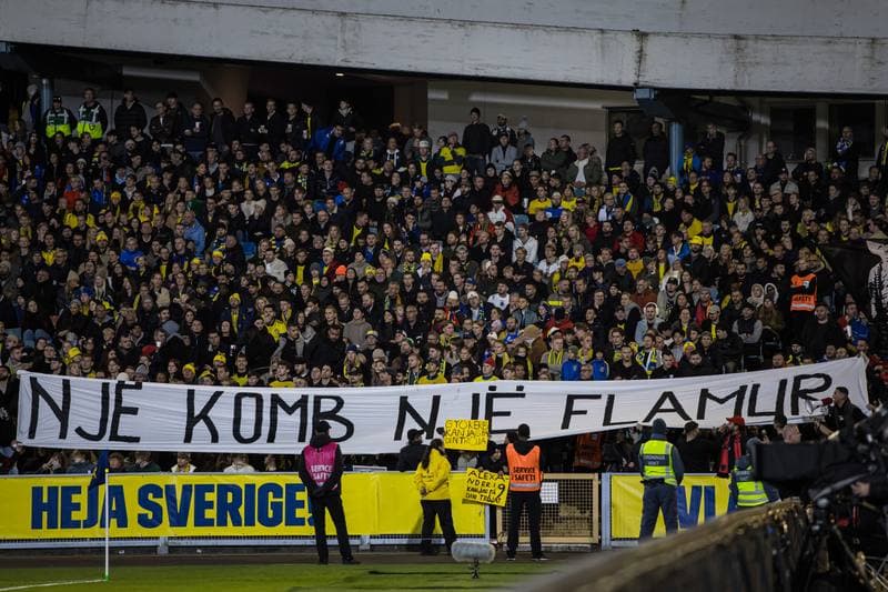 Football. FIFA World Cup Qualifier. Sweden - Kosovo. 13.10.2025