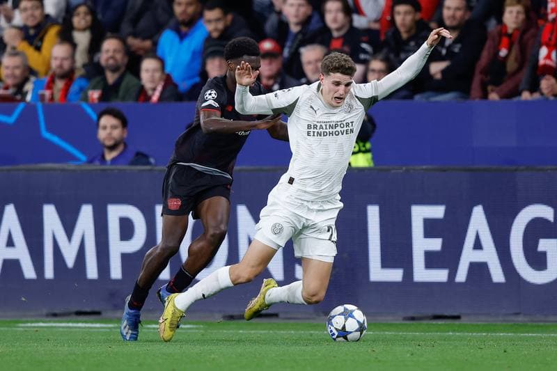 Football. UEFA Champions League. Bayer Leverkusen - PSV. 01.10.2025