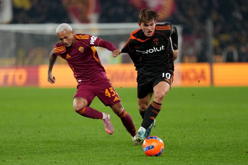 Football. Serie A. AS Roma - Como 1907. 15.12.2025