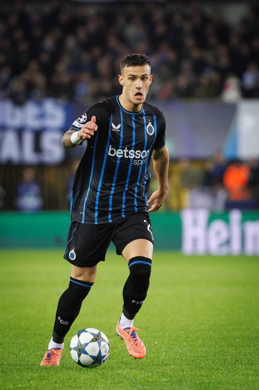 Football. UEFA Champions League. Club Brugge - Arsenal. 10.12.2025