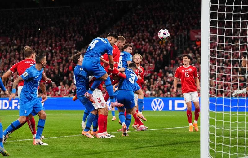 Football. World Cup Qualifiers. Denmark - Greece. 12.10.2025