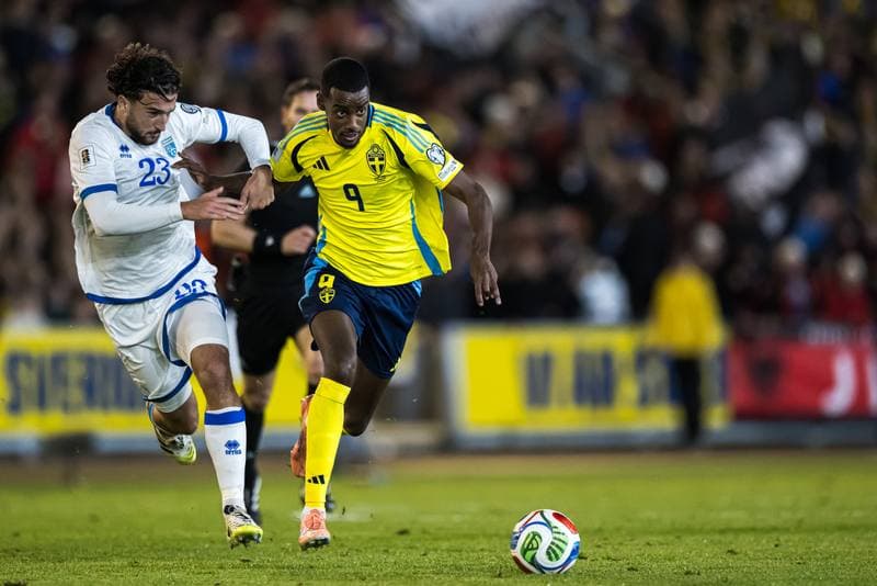 Football. FIFA World Cup Qualifier. Sweden - Kosovo. 13.10.2025