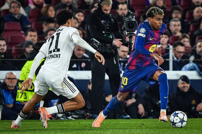 Football. UEFA Champions League. FC Barcelona - Eintracht Frankfurt. 09.12.2025