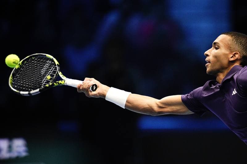 Tennis. ATP Finals. Jannik Sinner - Felix Auger-Aliassime. 10.11.2025
