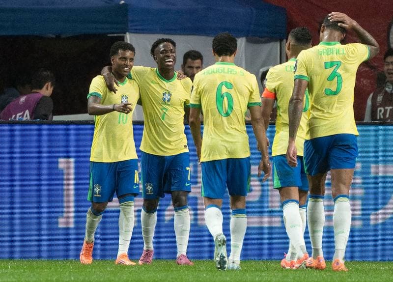 Football. Friendly Match. South Korea - Brazil. 10.10.2025