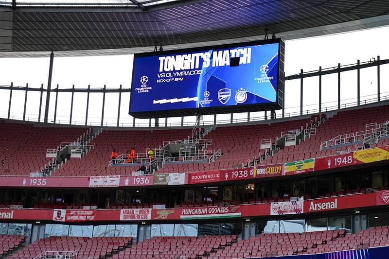 Football. UEFA Champions League. Arsenal - Olympiakos FC. 01.10.2025