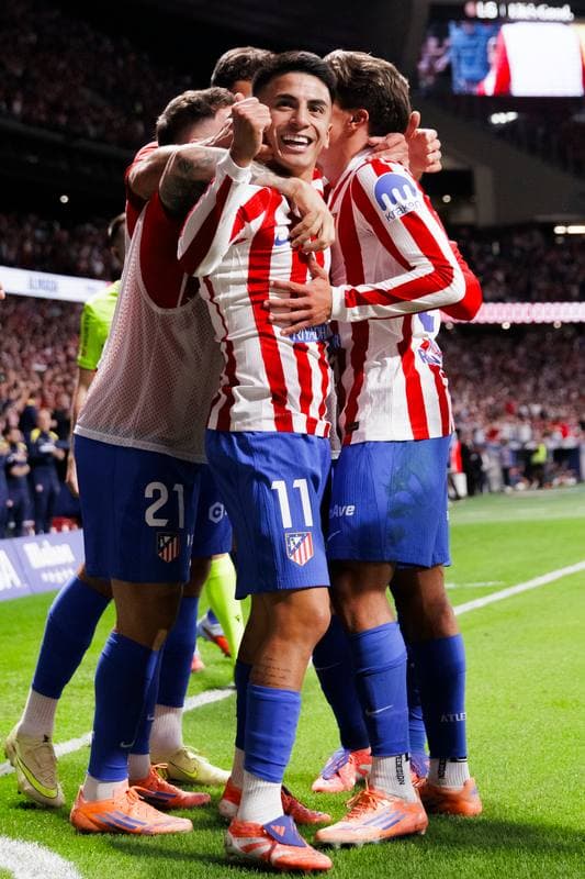Football. La Liga. Atletico Madrid - Osasuna. 18.10.2025