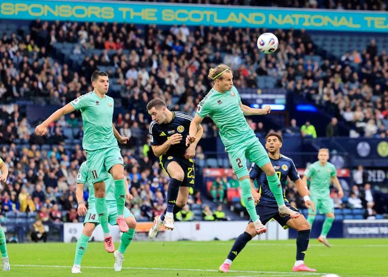 Football. 2026 FIFA World Cup Qualifiers. Scotland - Belarus. 12.10.2025