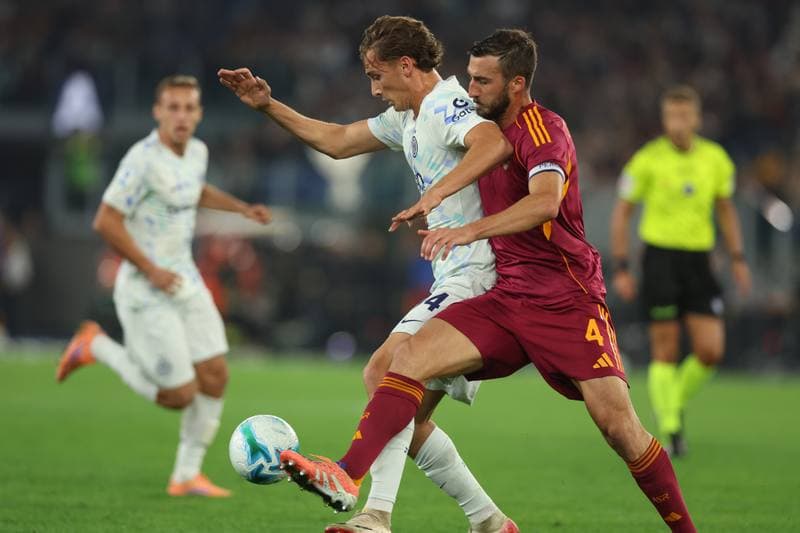 Football. Serie A. AS Roma - FC Internazionale. 18.10.2025