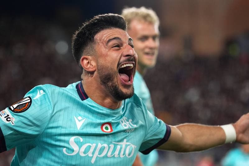 Football. UEFA Europa League. Bologna - Freiburg. 02.10.2025