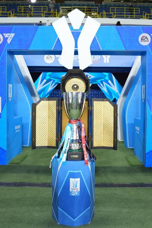 Football. EA Sports FC Supercup. Napoli - Bologna. 22.12.2025
