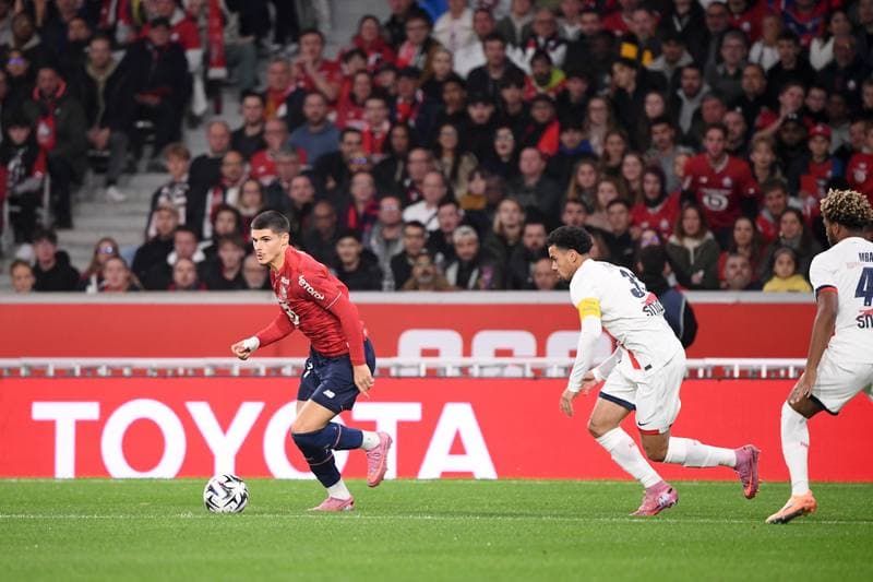 Football. Ligue 1. Lille OSC - Paris Saint-Germain. 05.10.2025