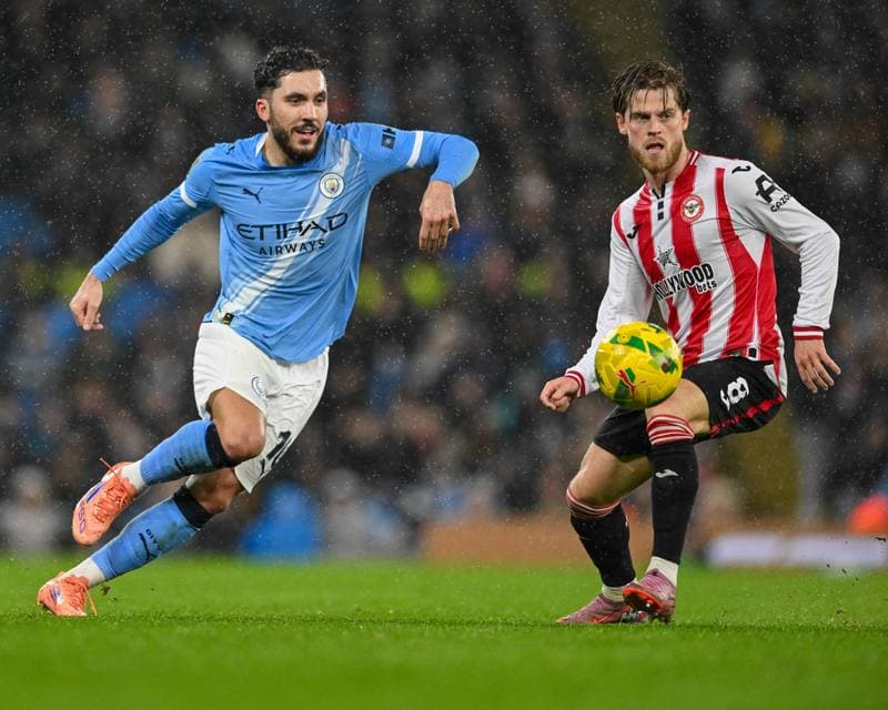 Football. Carabao Cup. Manchester City - Brentford. 17.12.2025