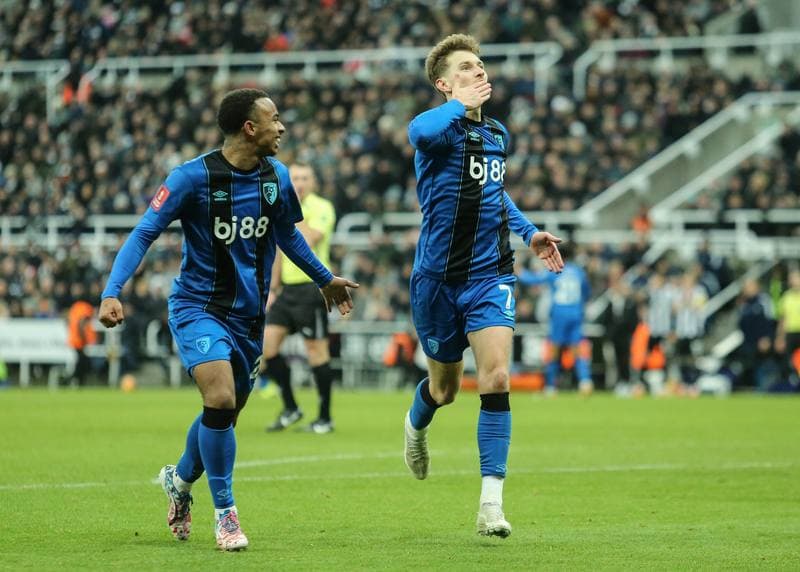 Football. Emirates FA Cup. Newcastle United - Bournemouth. 10.01.2026