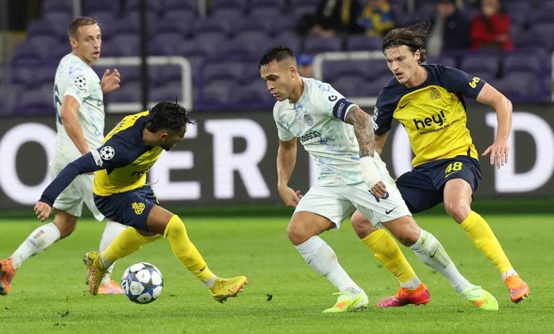 Football. UEFA Champions League. Royale Union Saint-Gilloise - Internazionale. 21.10.2025