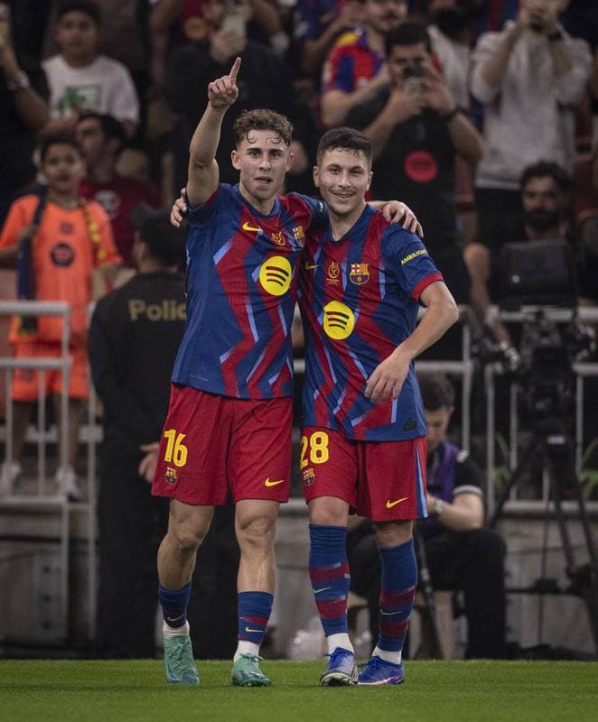 Football. Spanish Supercup. Barcelona - Athletic Club. 07.01.2026