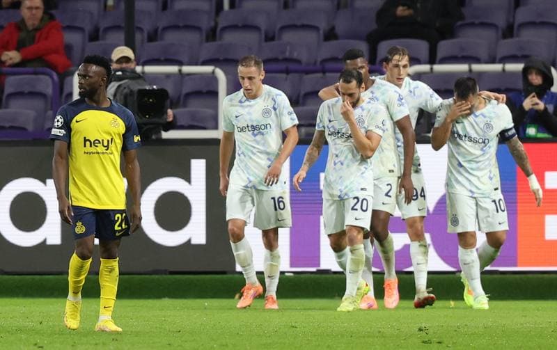 Football. UEFA Champions League. Royale Union Saint-Gilloise - Internazionale. 21.10.2025