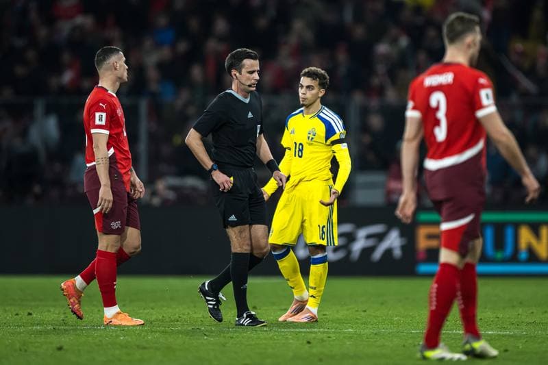 Football. FIFA World Cup Qualifier. Switzerland - Sweden. 15.11.2025