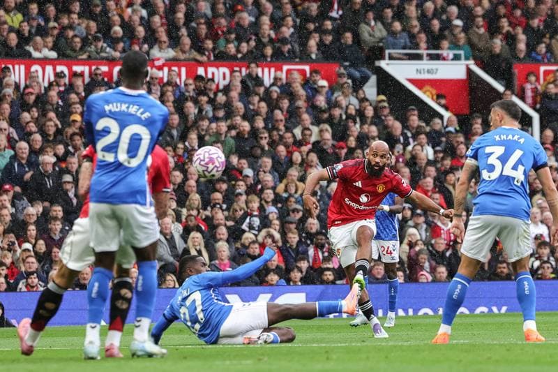 Football. Premier League. Manchester United - Sunderland. 04.10.2025
