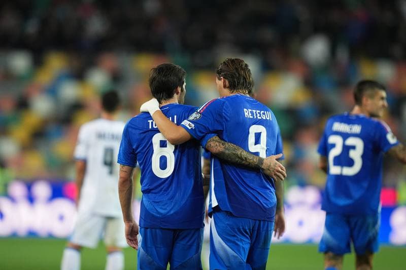 Football. 2026 FIFA World Cup Qualifiers. Italy - Israel. 14.10.2025