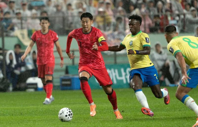 Football. Friendly Match. South Korea - Brazil. 10.10.2025