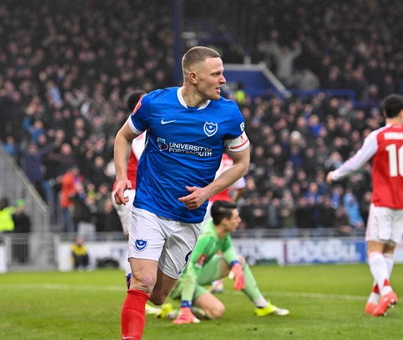 Football. Emirates FA Cup. Portsmouth - Arsenal. 11.01.2026