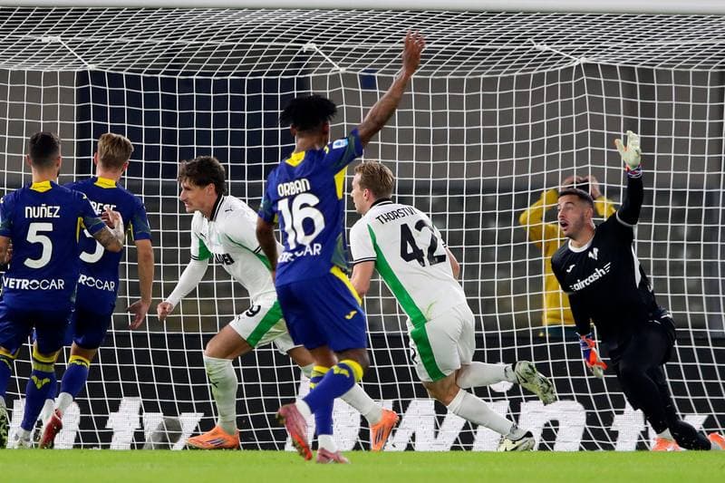 Football. Serie A. Hellas Verona - Sassuolo. 03.10.2025