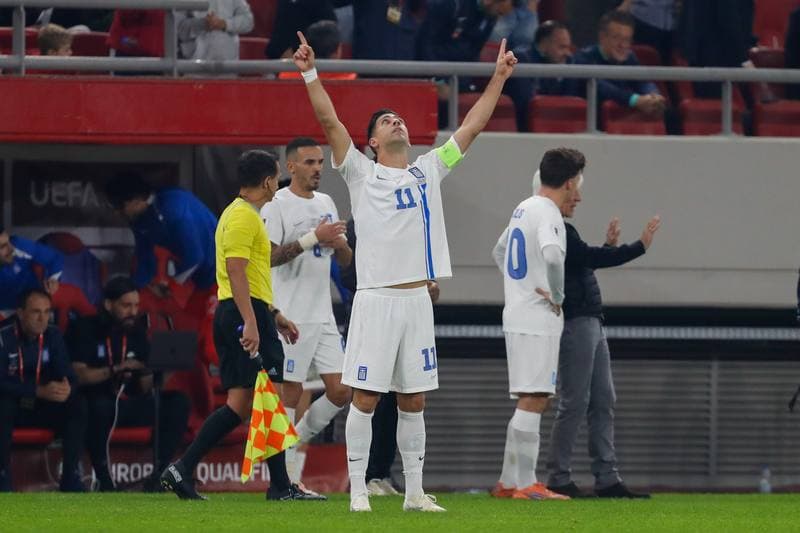 Football. 2026 FIFA World Cup Qualifiers. Greece - Scotland. 15.11.2025