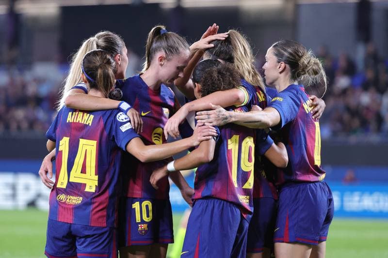 Football. UEFA Women's Champions League. Barcelona - OH Leuven. 12.11.2025