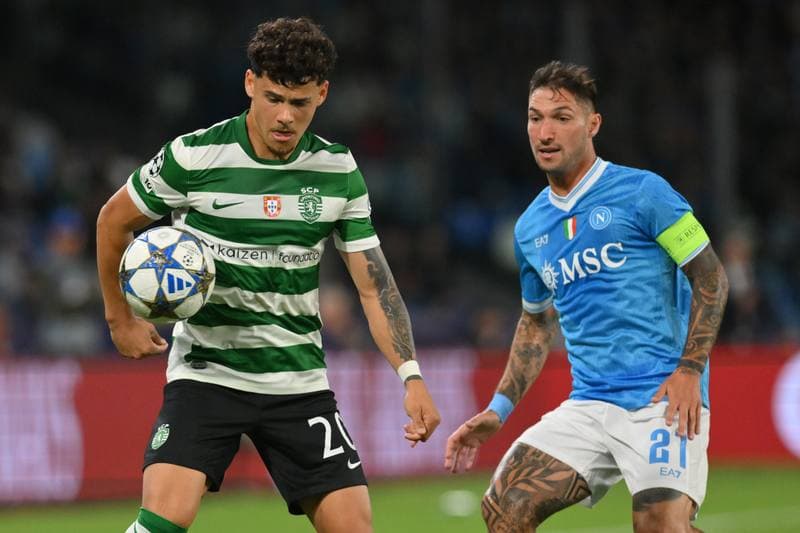 Football. UEFA Champions League. Napoli - Sporting CP. 01.10.2025