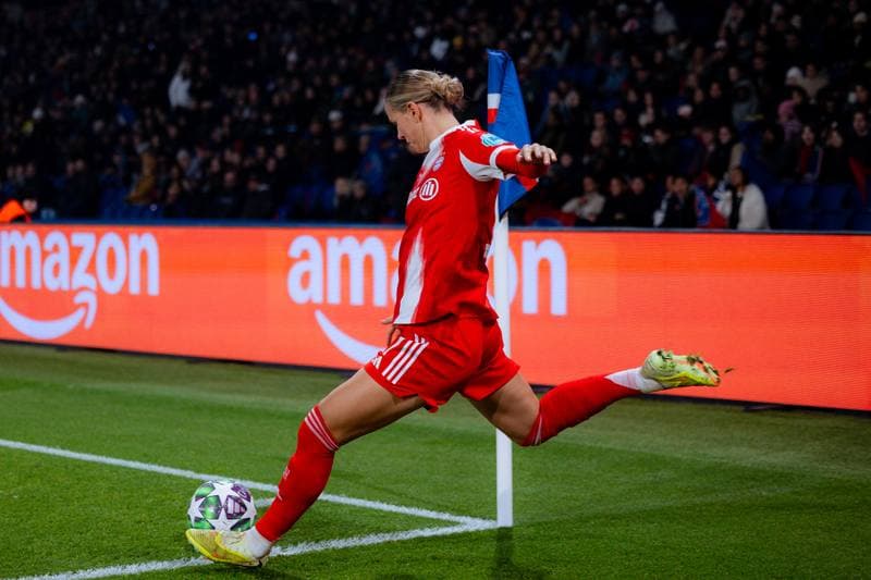 Football. UEFA Women's Champions League. Paris Saint-Germain - FC Bayern Munich. 16.03.2026