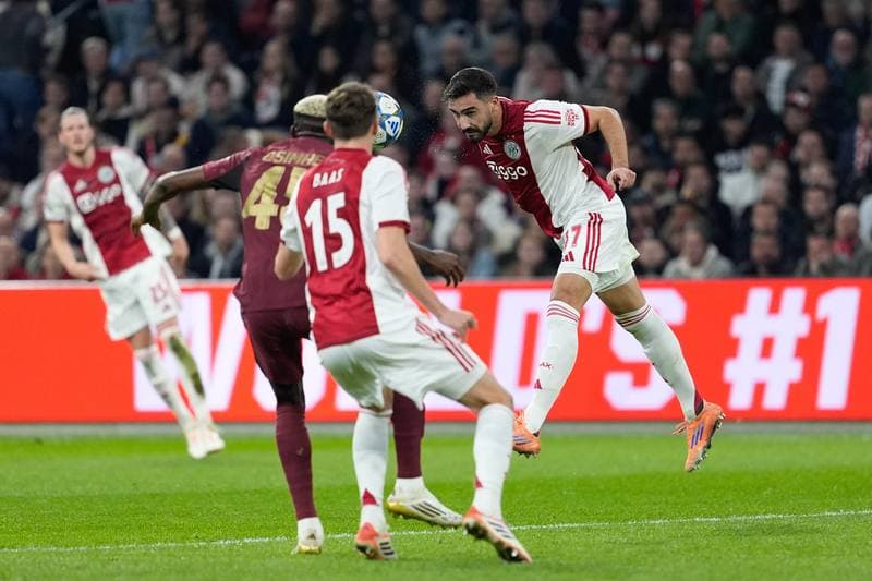 Football. UEFA Champions League. Ajax - Galatasaray. 05.11.2025