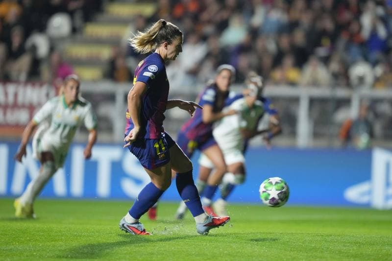 Football. UEFA Women's Champions League. AS Roma - FC Barcelona. 15.10.2025