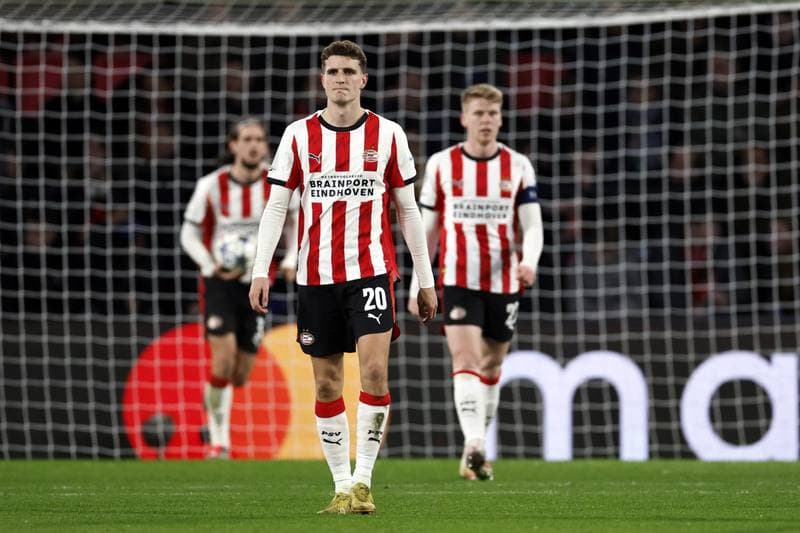 Football. UEFA Champions League. PSV Eindhoven - Atletico Madrid. 09.12.2025