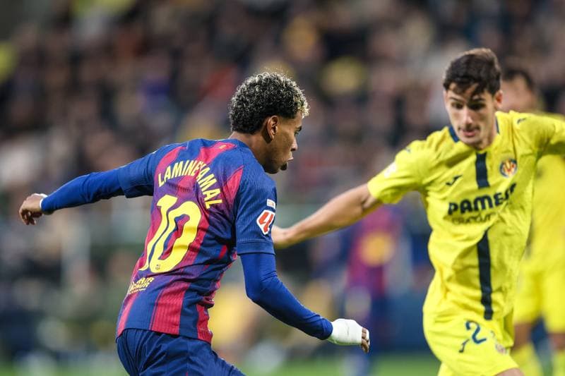 Football. La Liga. Villarreal CF - FC Barcelona. 21.12.2025